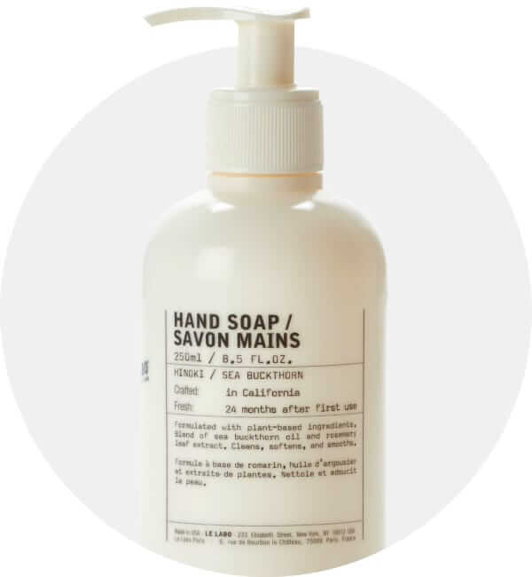 Le Labo Hinoki hand soap