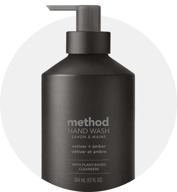 Method Vetiver + Amber gel hand soap