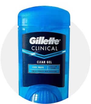 Gilette Clinical Protection Clear Gel Antiperspirant and Deodorant