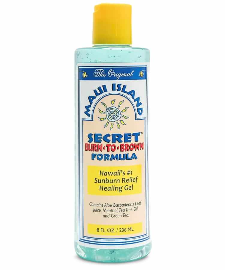 Maui Island Secret Burn to Brown Healing Gel