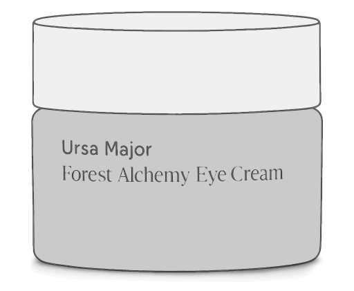 Men's eye cream illustration