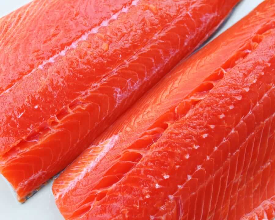 Salmon fillet