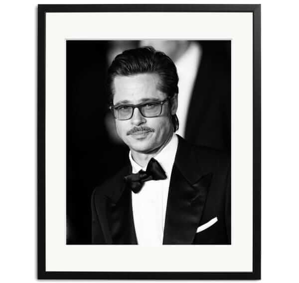 Brad Pitt tuxedo photograph from Sonic Editions