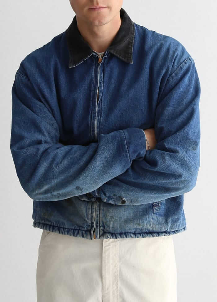 Vintage denim work jacket