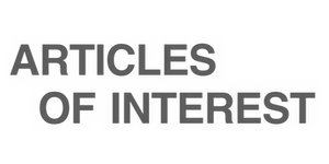 Articles Of Interest