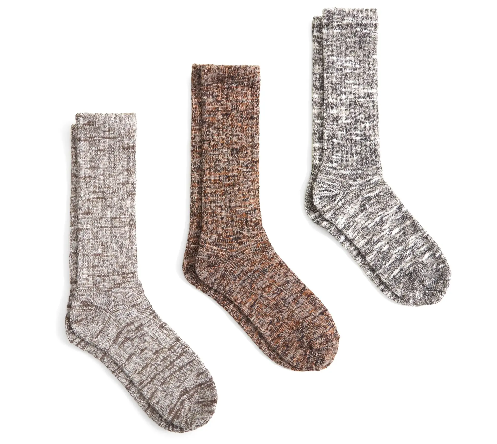 Abercrombie & Fitch Three-pack of mule socks