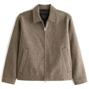 Abercrombie & Fitch Wool-blend jacket