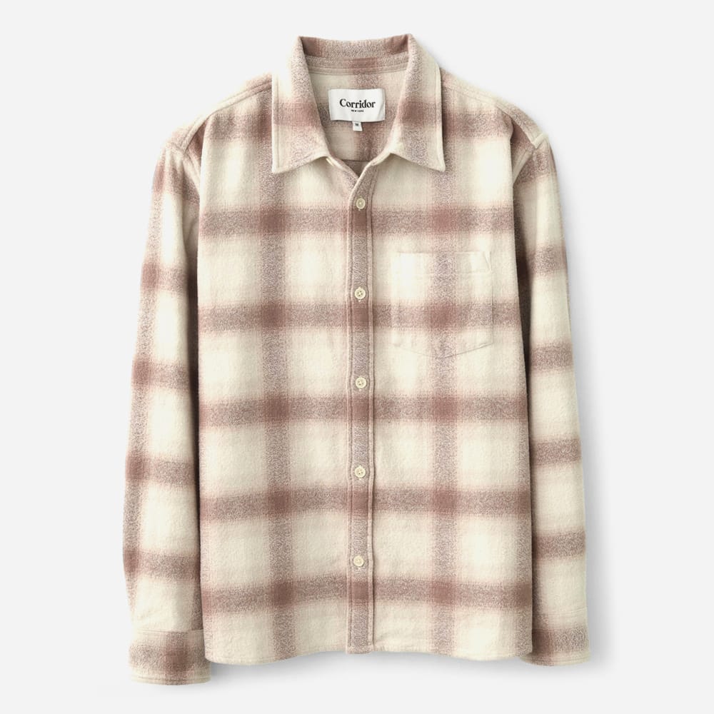 Corridor Cotton flannel overshirt