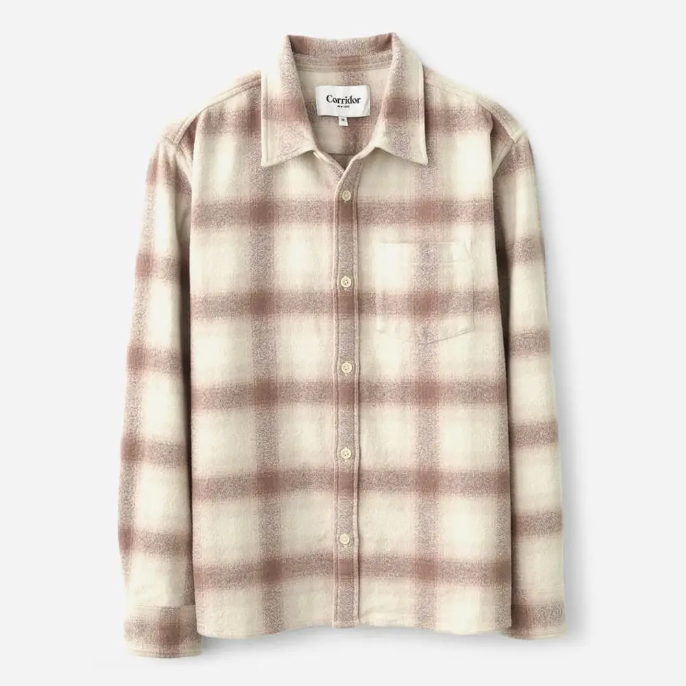 Corridor Cotton flannel overshirt