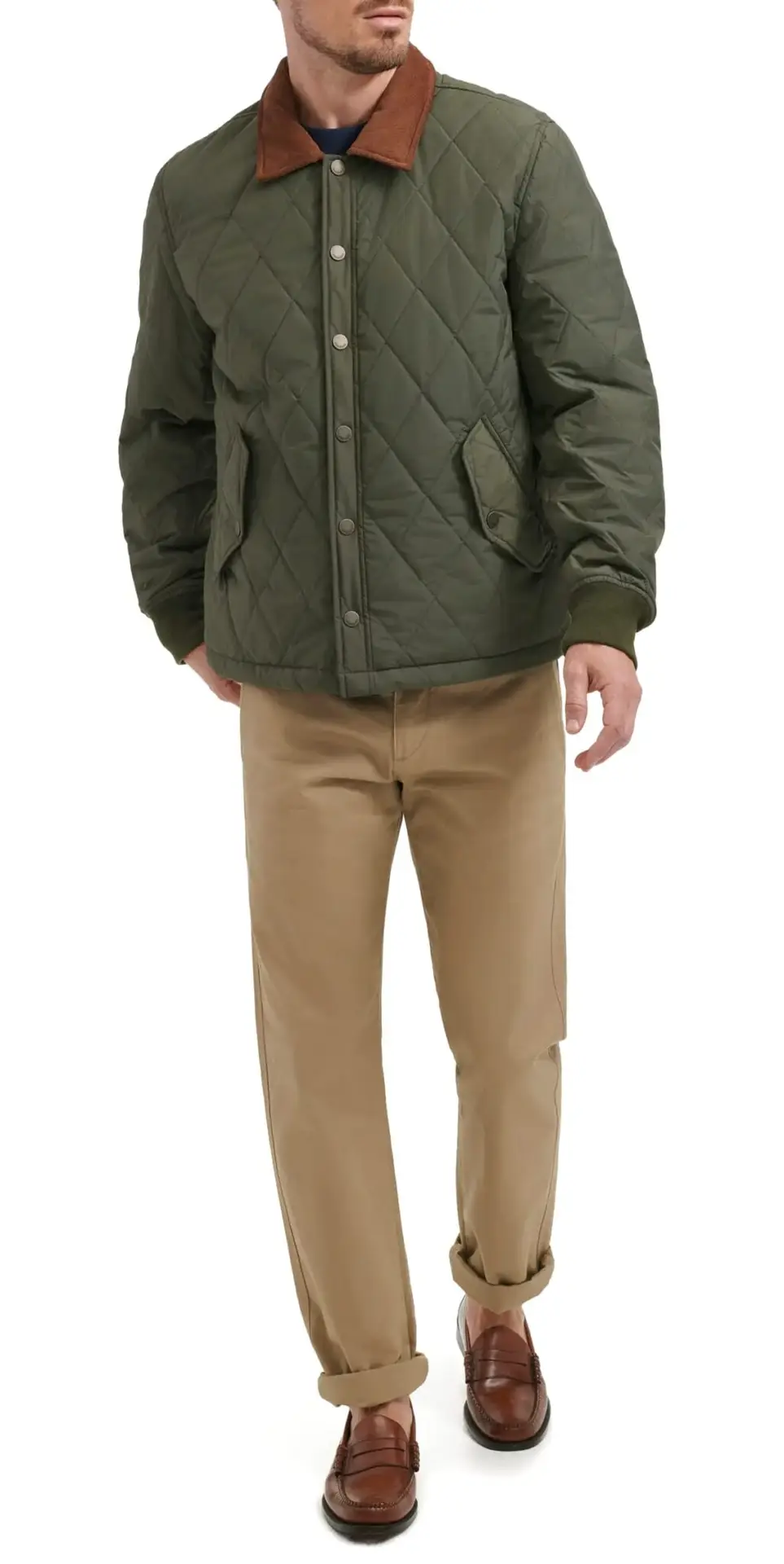 Dockers Quilted bomber jacket