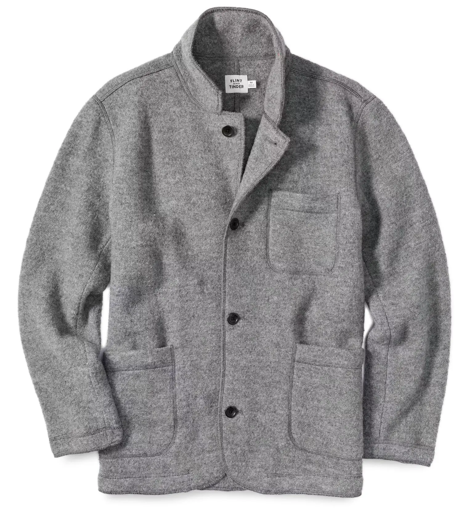 Flint and Tinder Boiled wool blazer