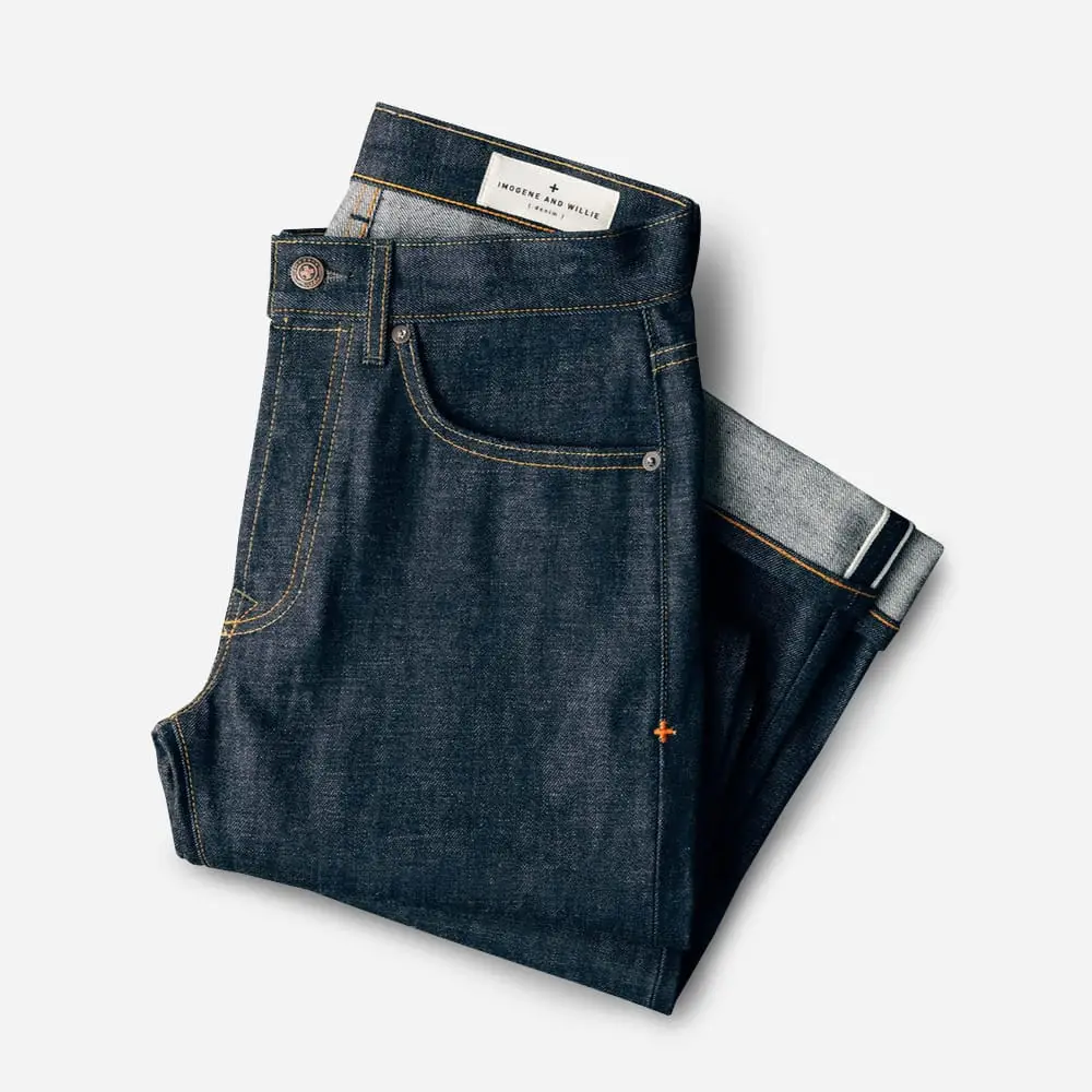 imogene + willie Indigo rigid denim