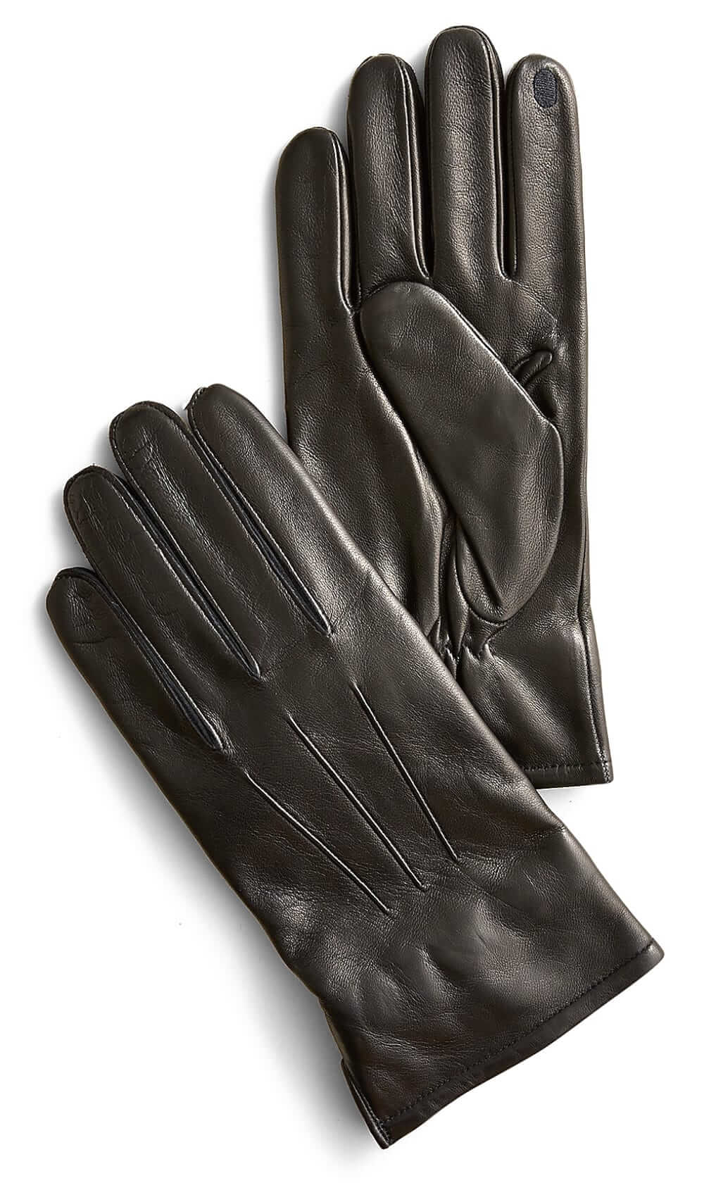 J.Crew Cashmere-lined leather gloves