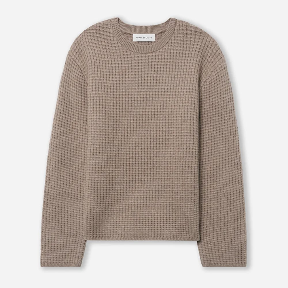 John Elliott Waffle sweater