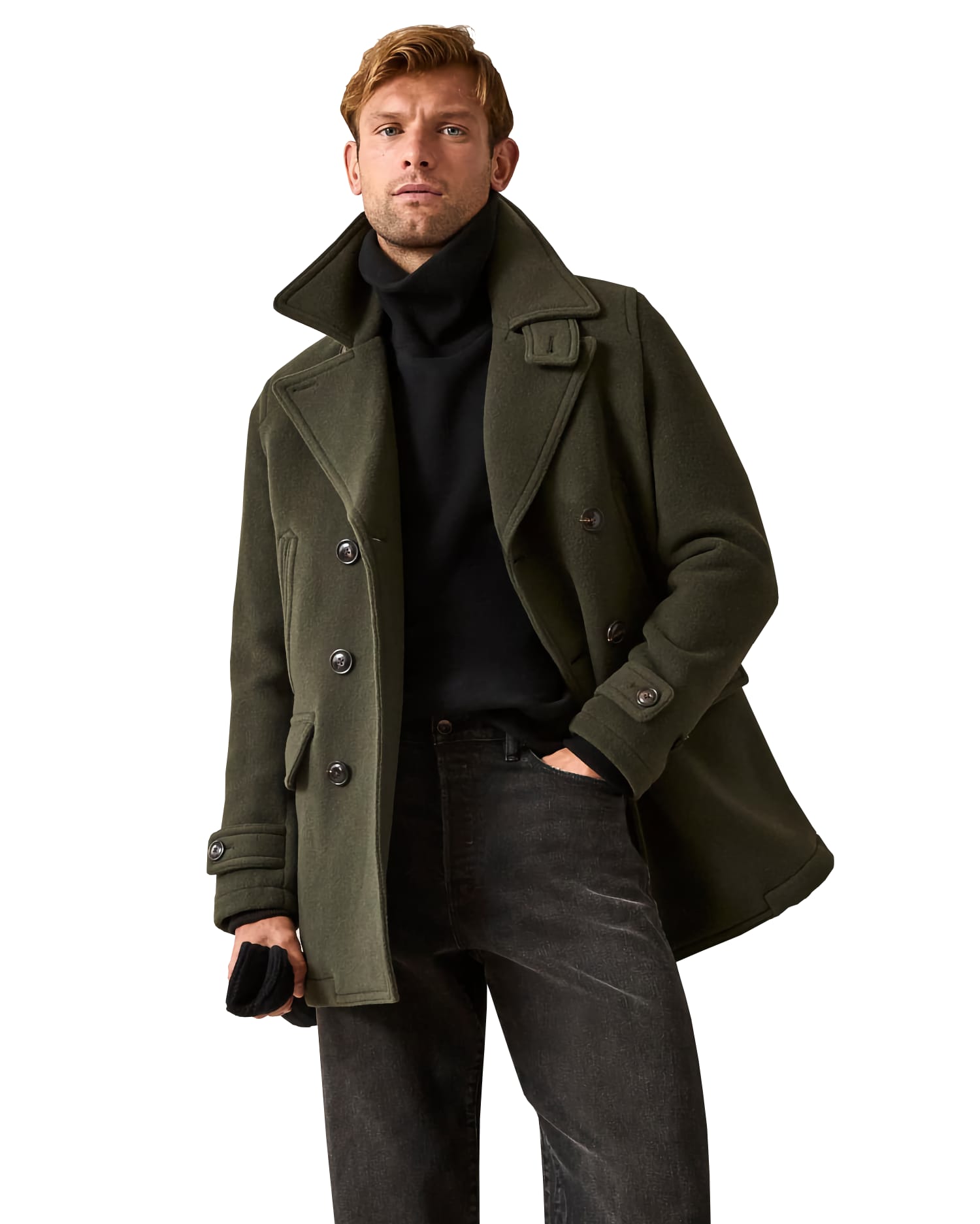 Todd Snyder Wool alpaca peacoat