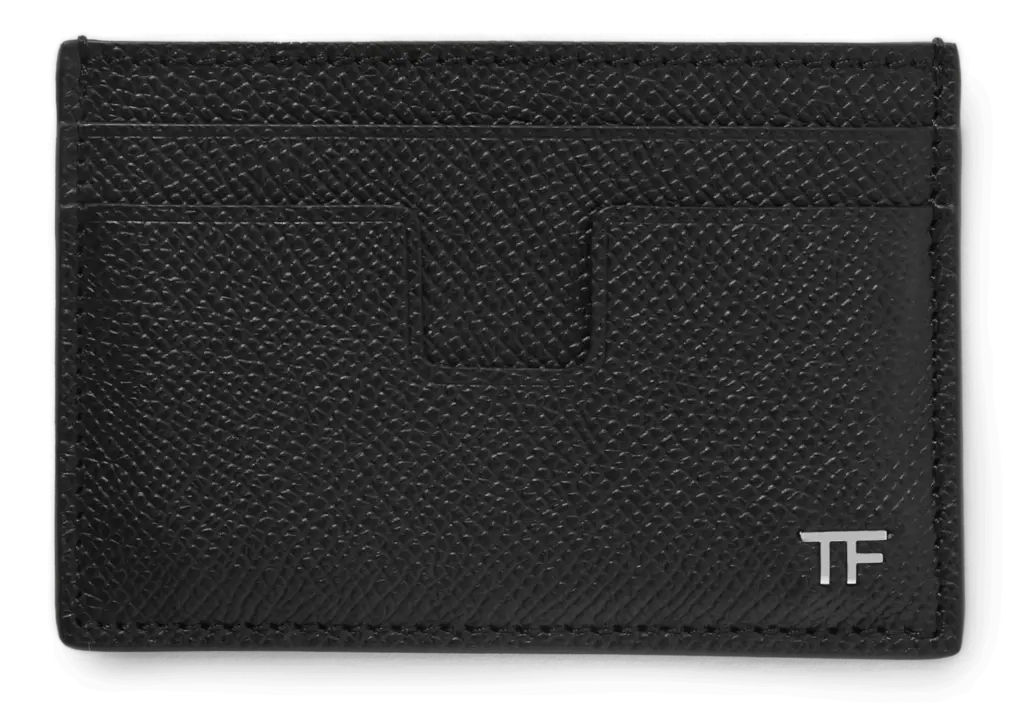 TOM FORD Full-grain leather cardholder