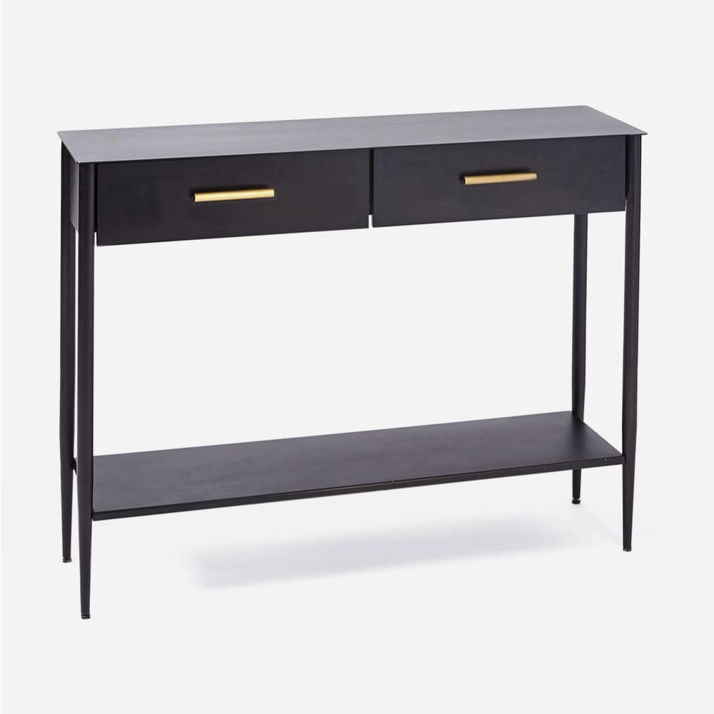 West Elm Metal console table