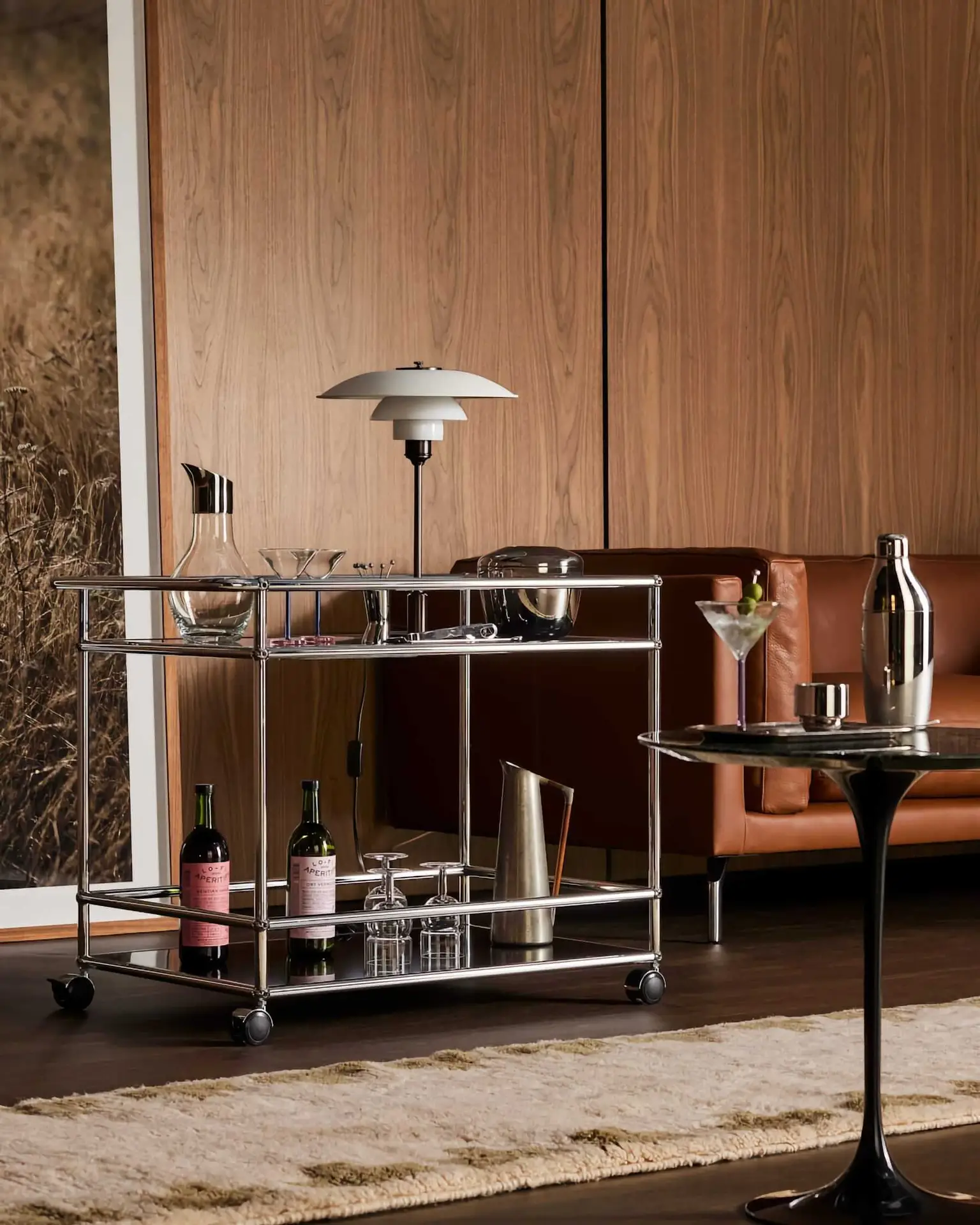Best bar carts and bar cabinets for men in 2025