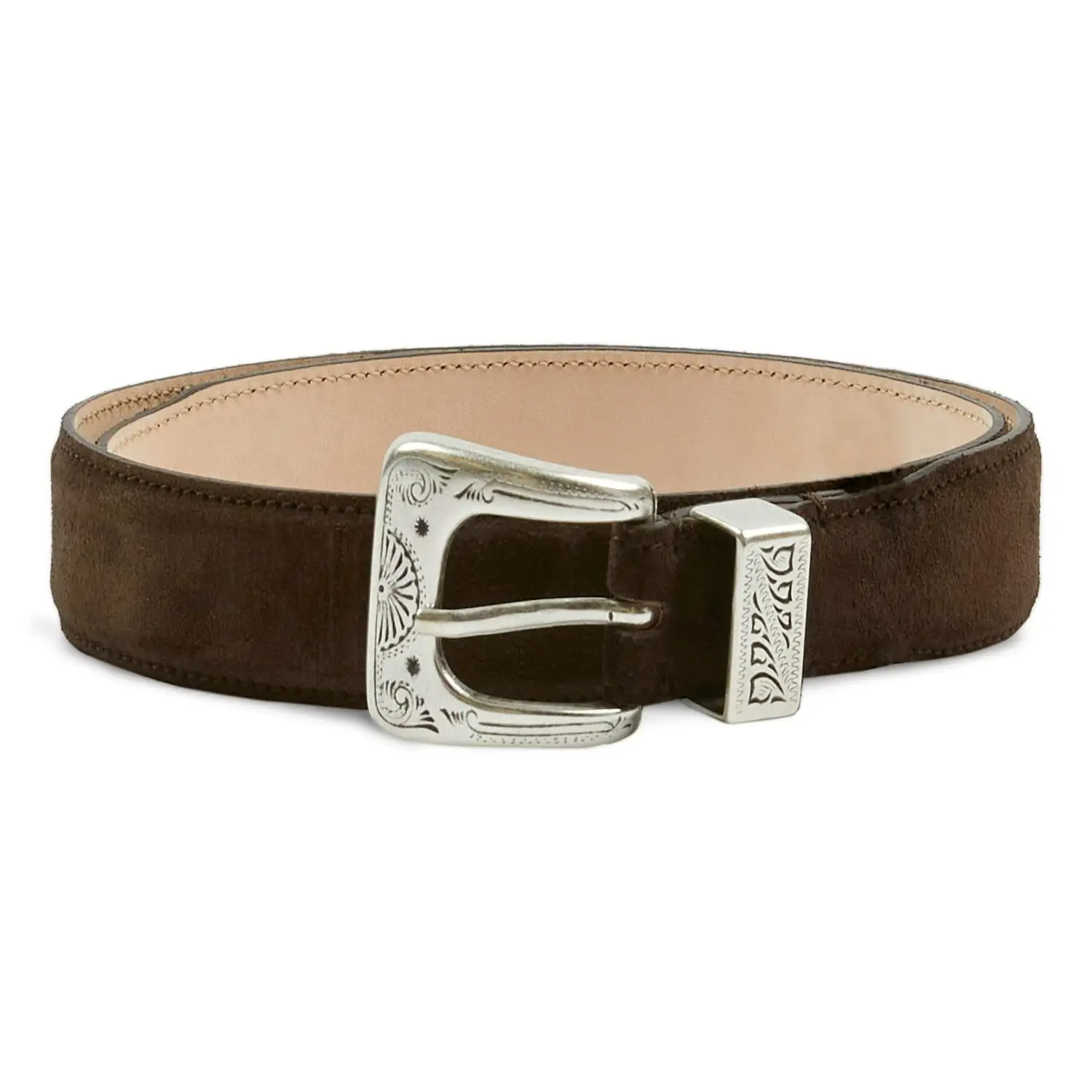 Drake's Suede belt