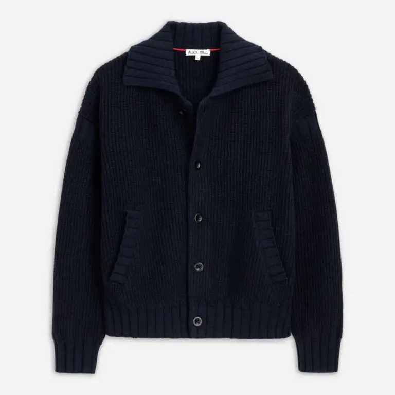 Merino wool cardigan