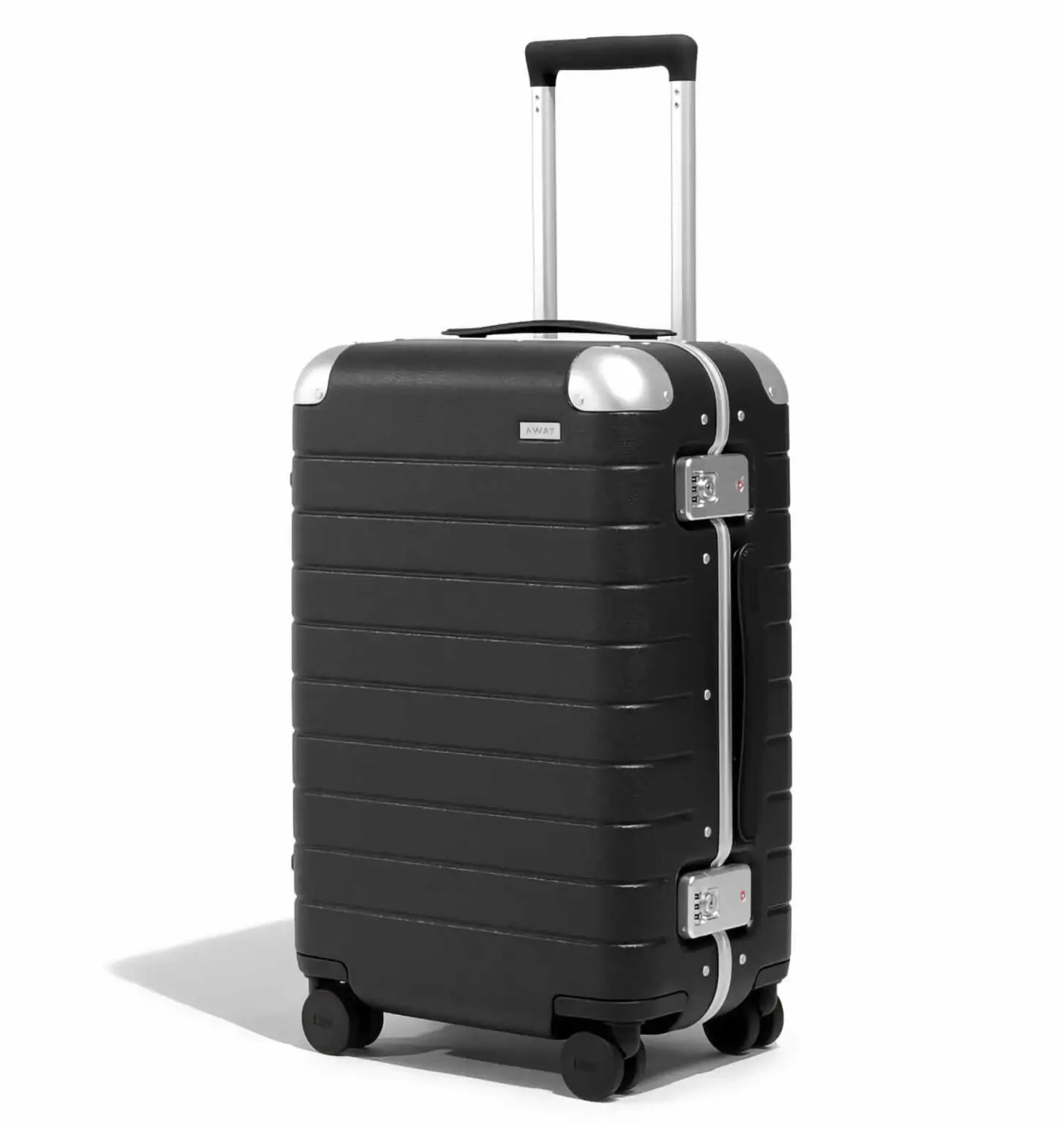 Aluminum edge carry-on