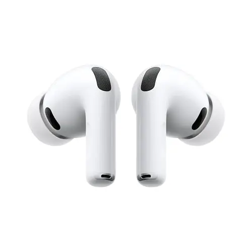 Apple AirPods Pro 3 Wireless Earbuds, Active Noise Cancellation, Live Translation, Heart Rate Sensing, Hearing Aid Feature, Bluetooth Headphones, Spatial Audio, High-Fidelity Sound, USB-C Charging