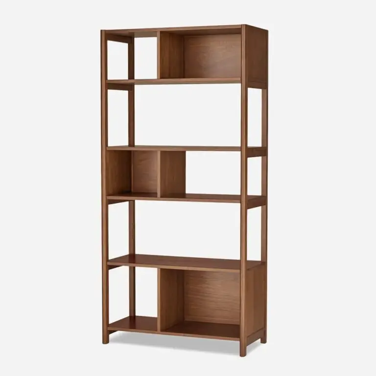Mysen 34" Bookcase, Tall - Walnut