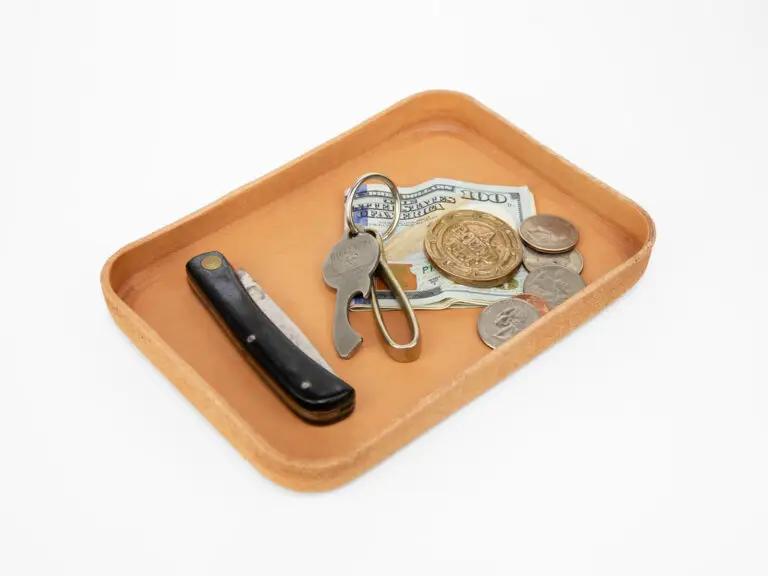 Billykirk Leather valet tray
