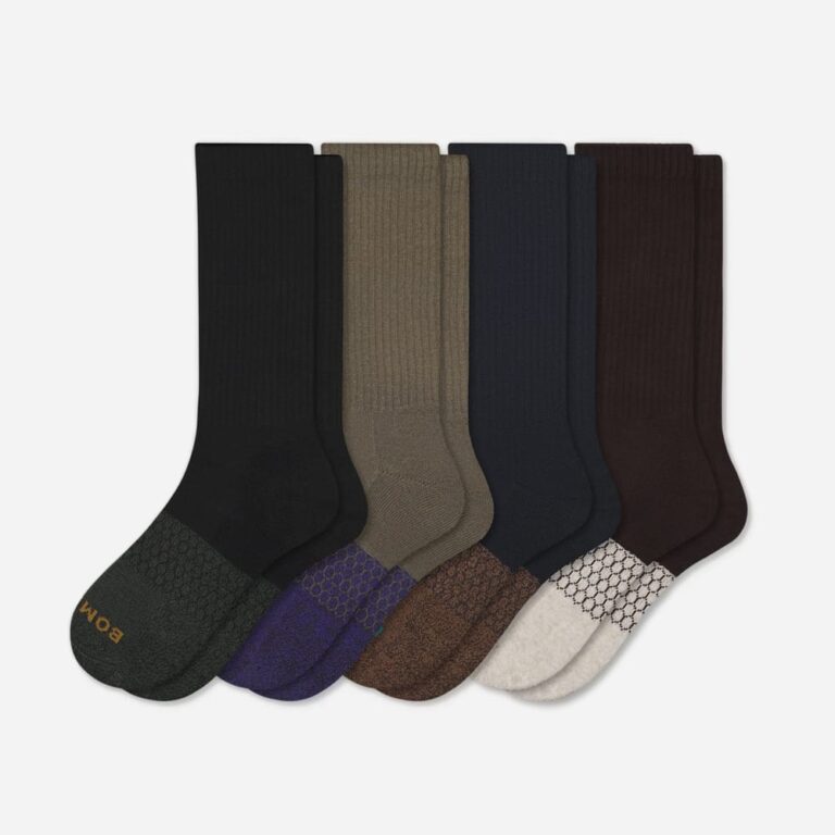 Marl calf socks (4-pack)