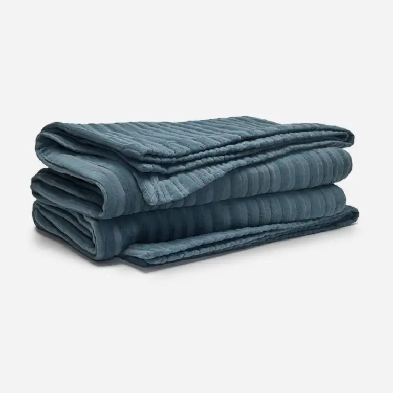Cozy ribbed quilt