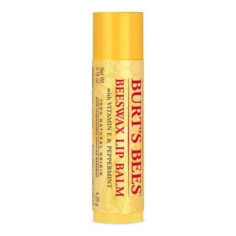 Burt’s Bees Natural peppermint lip balm