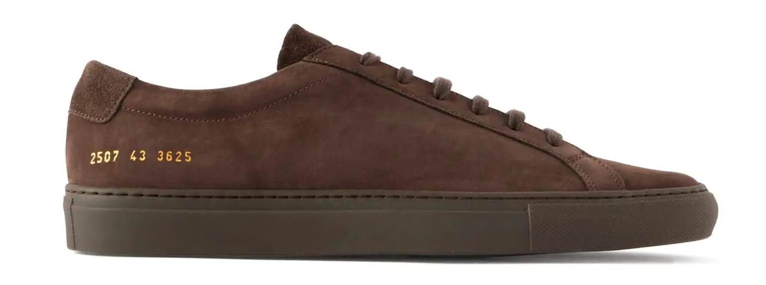 Common Projects Achilles nubuck sneaker