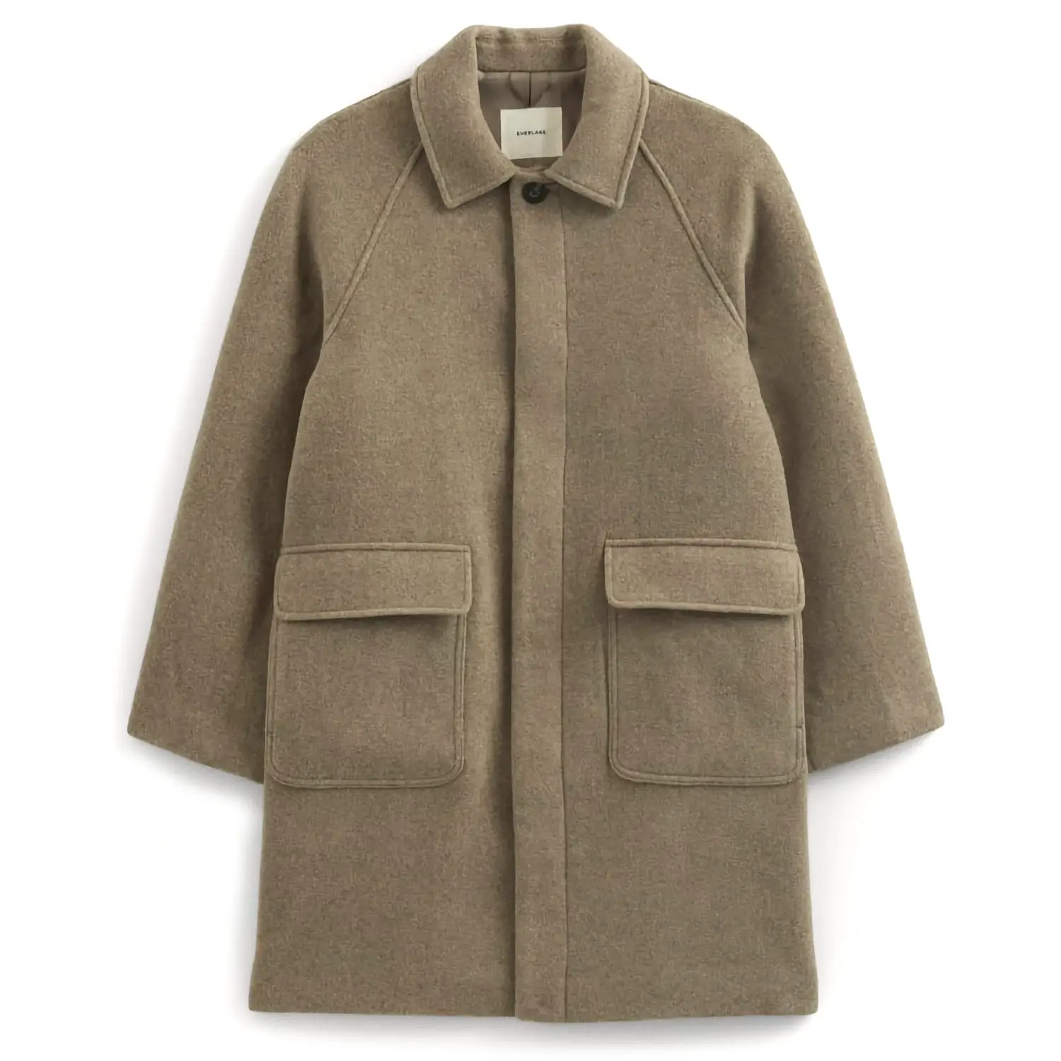 Everlane Rewool car coat