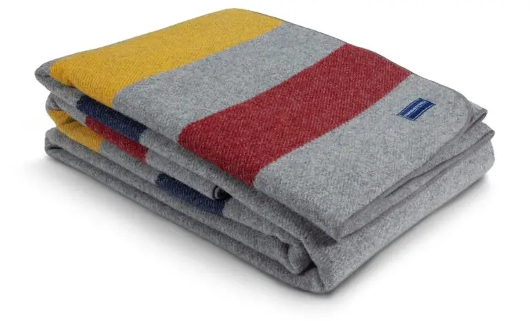 Frontier wool blanket