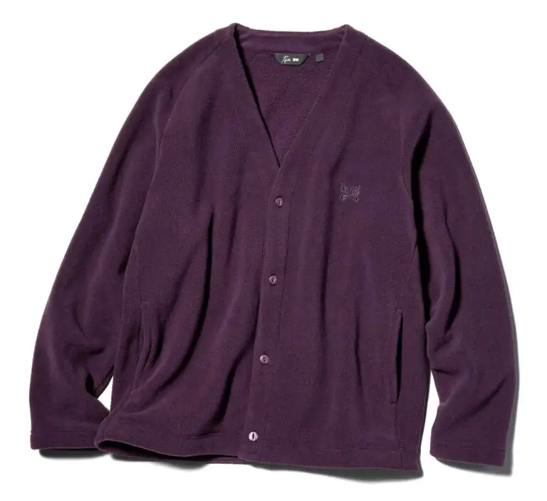 UNIQLO x Needles fleece cardigan
