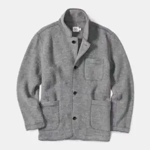 Flint and Tinder Boiled wool blazer