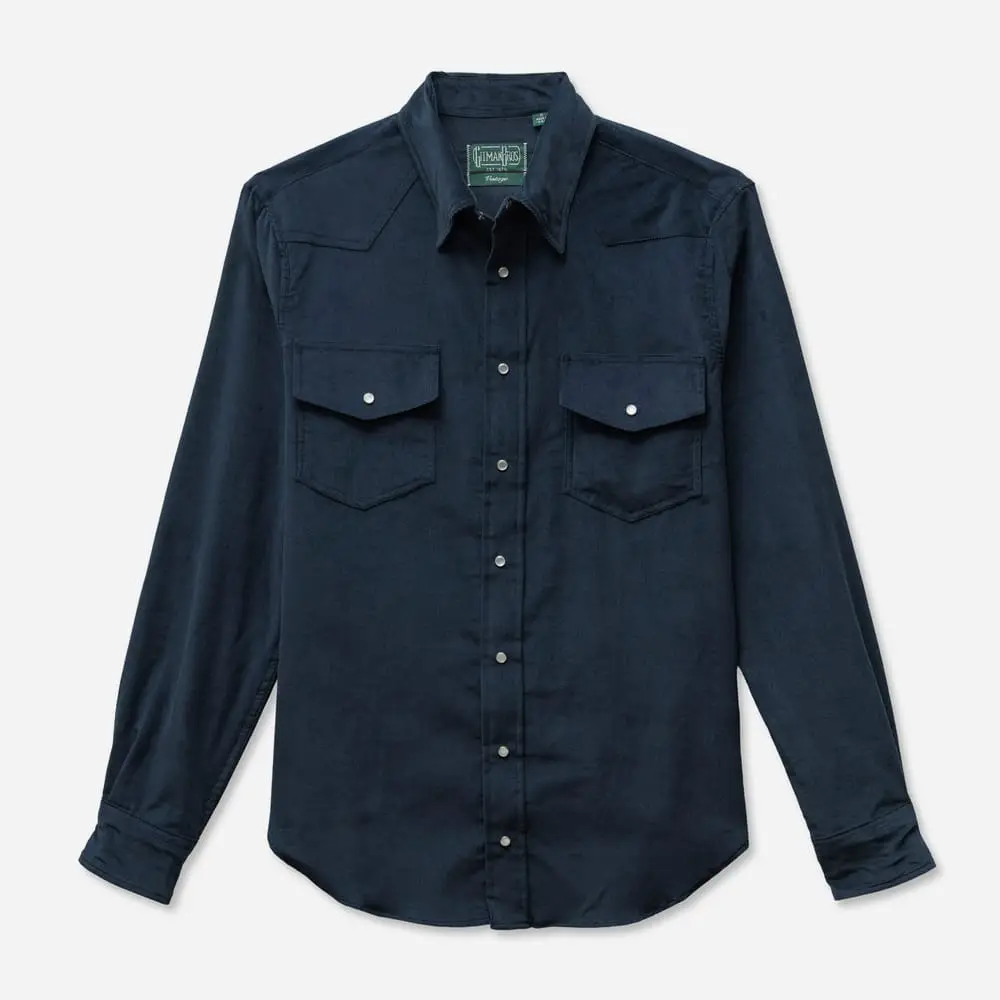 Gitman Bros. Vintage Corduroy Western shirt