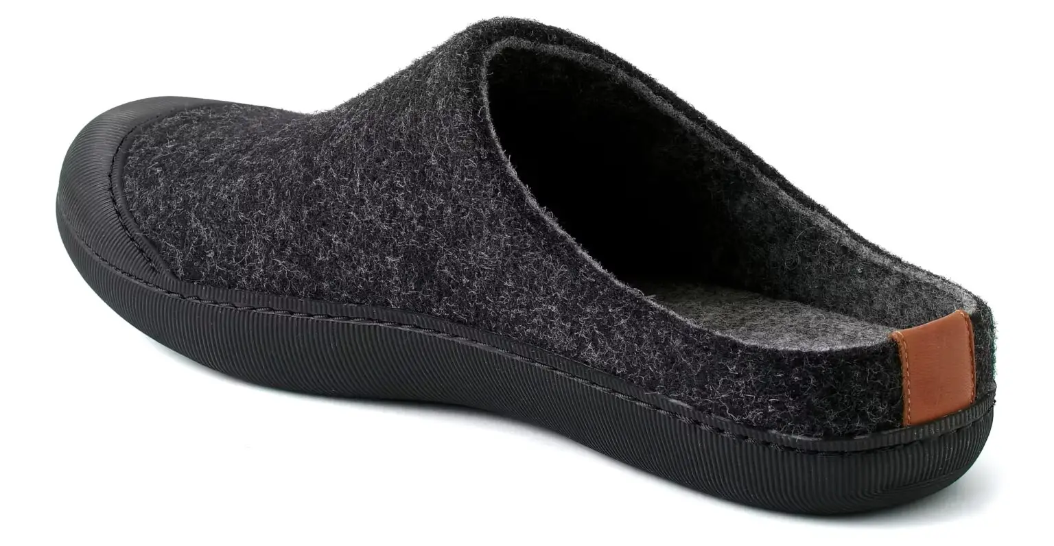 Greys Wool mule slipper