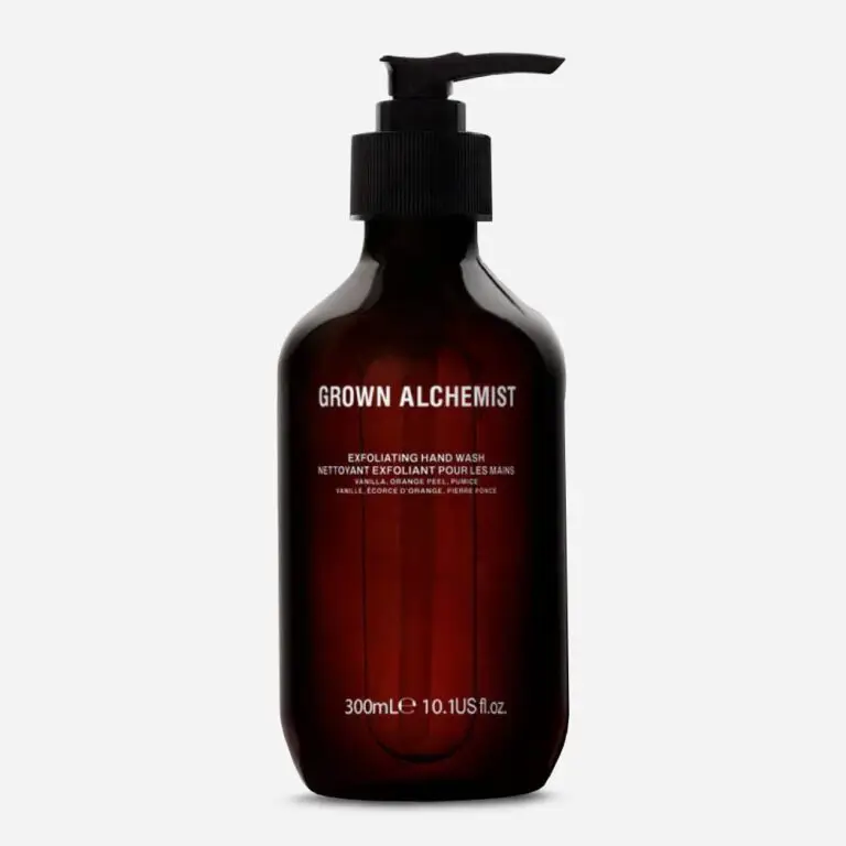 Exfoliating hand wash