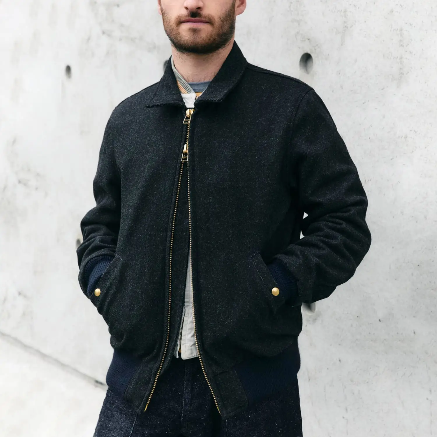 imogene + willie x Dehen Wool weekender jacket