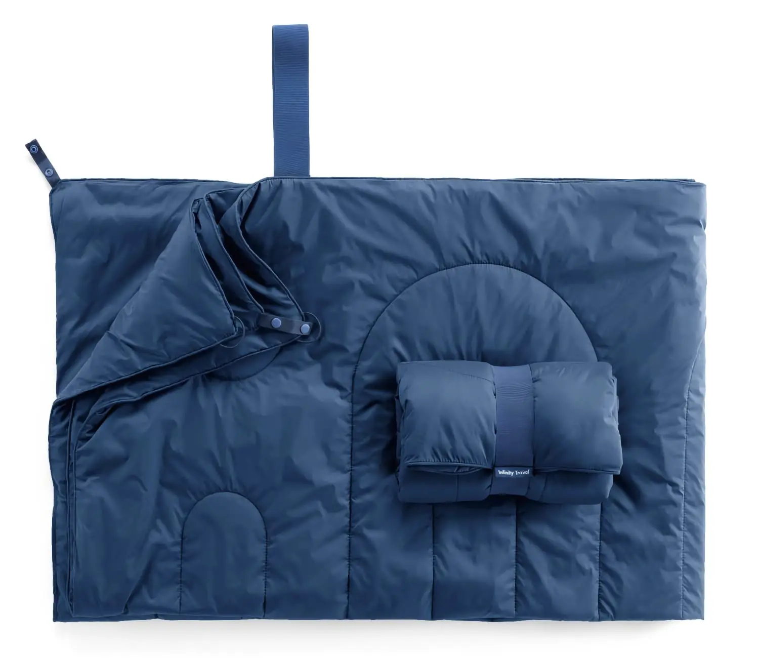 Infinity Pillow Packable blanket