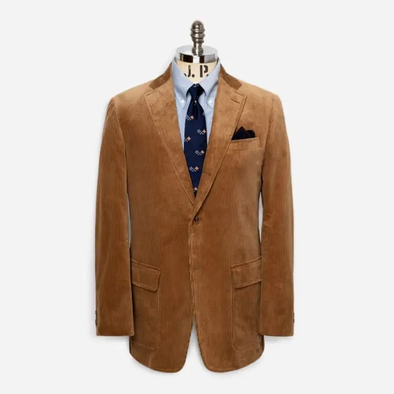 Made-in-U.S.A. corduroy blazer