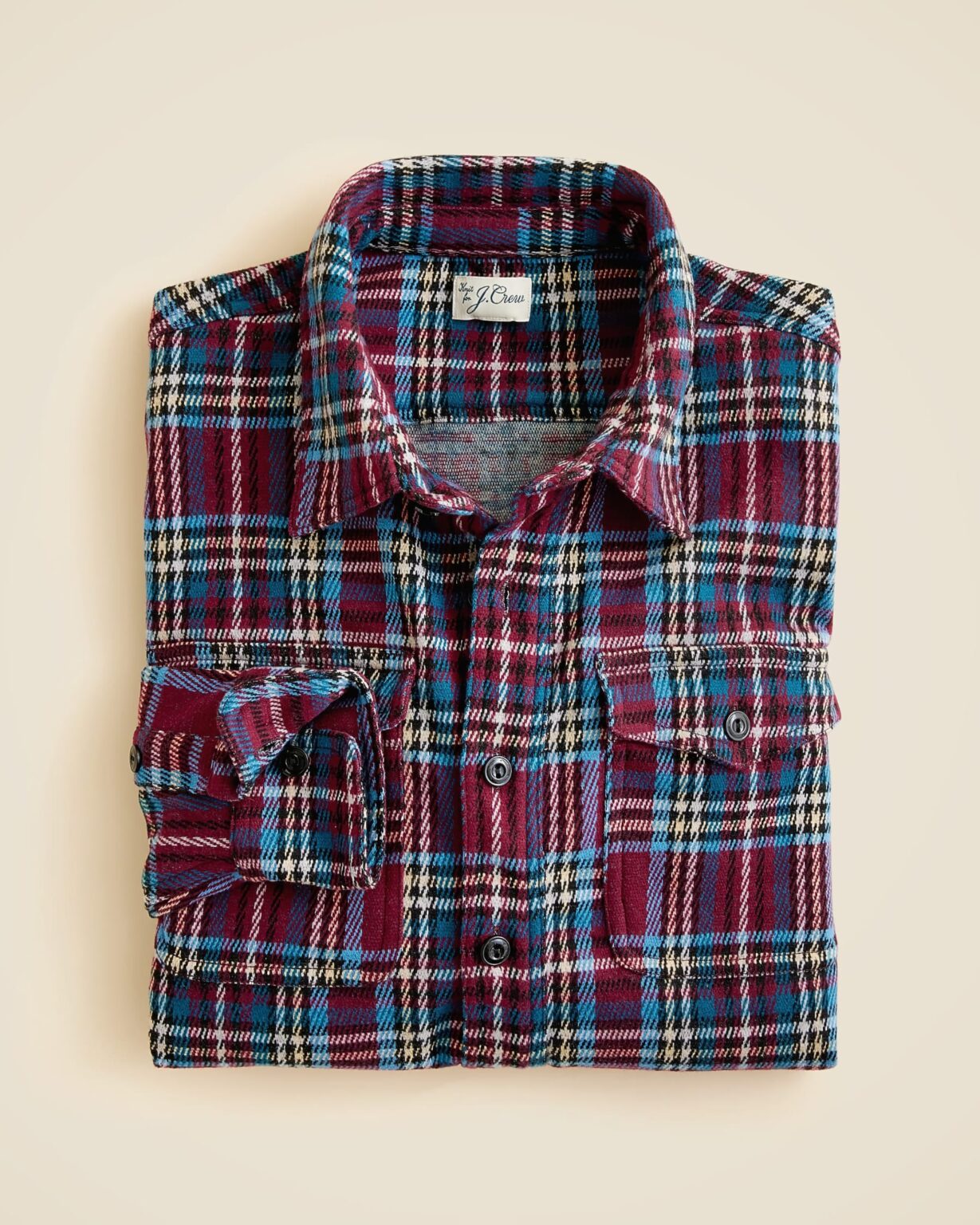 J.Crew Soft-knit flannel shirt