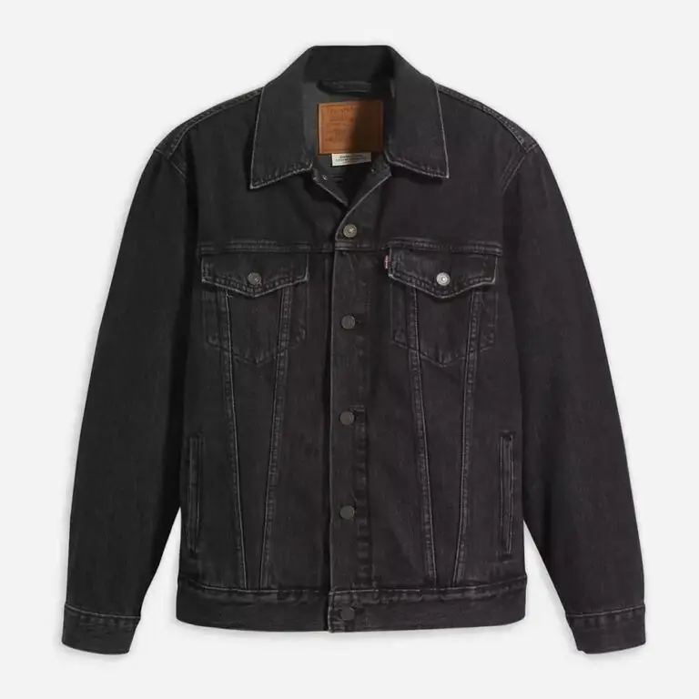 Relaxed fit trucker jacket