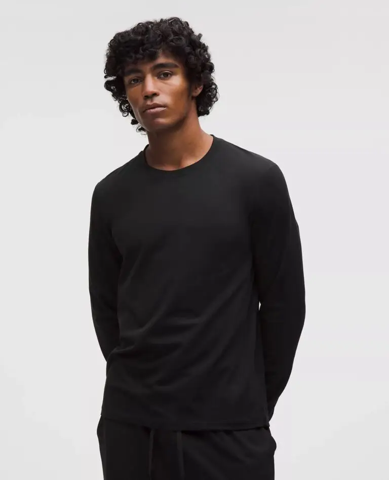 Soft jersey long-sleeve T-shirt