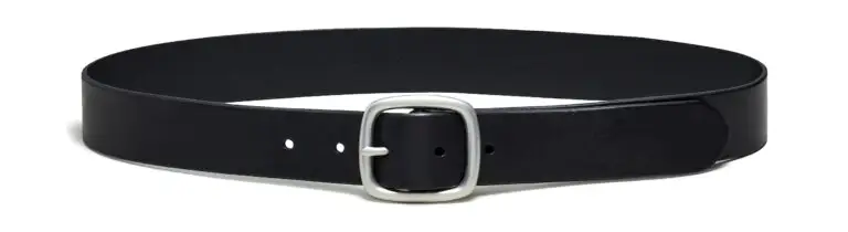 Leather Center-Bar Belt
