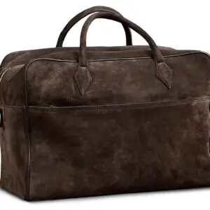 Métier Closer two-day suede holdall