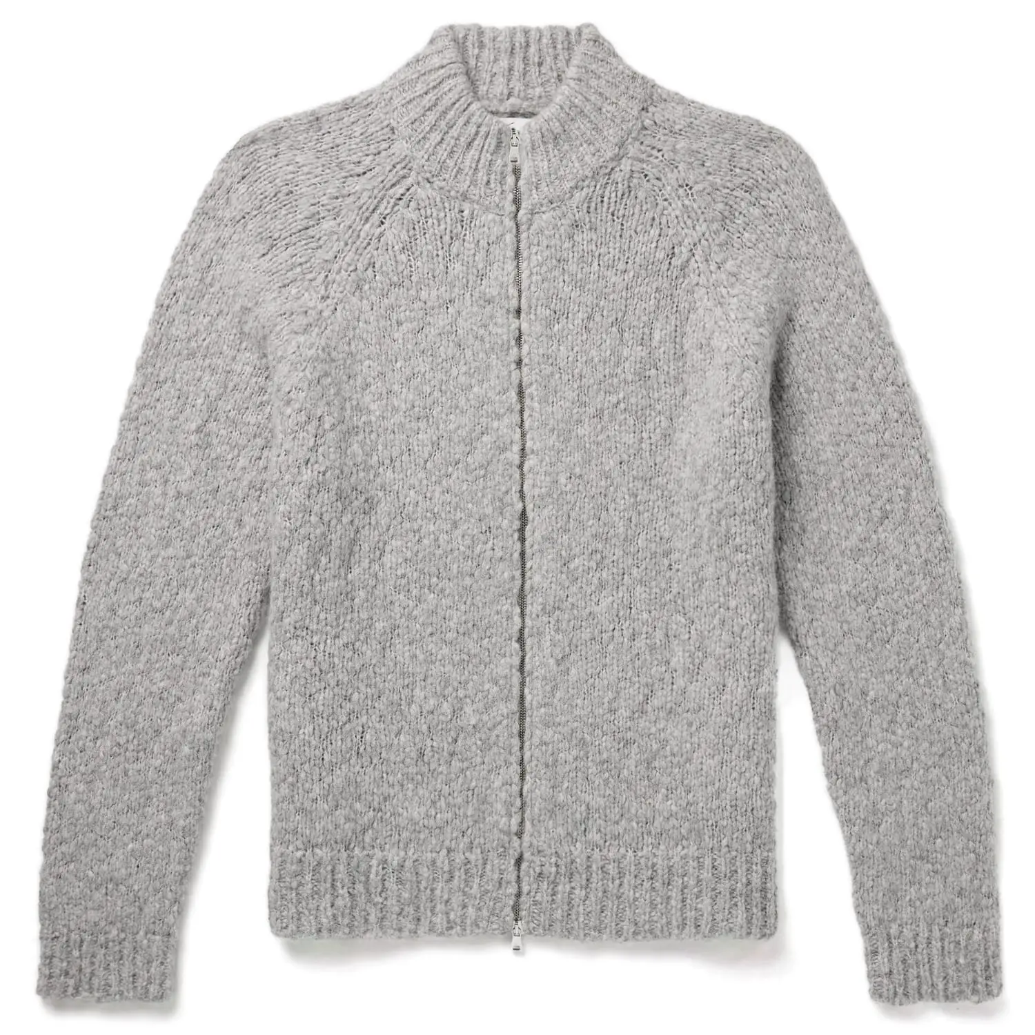 Mr P. Alpaca-blend boucle cardigan