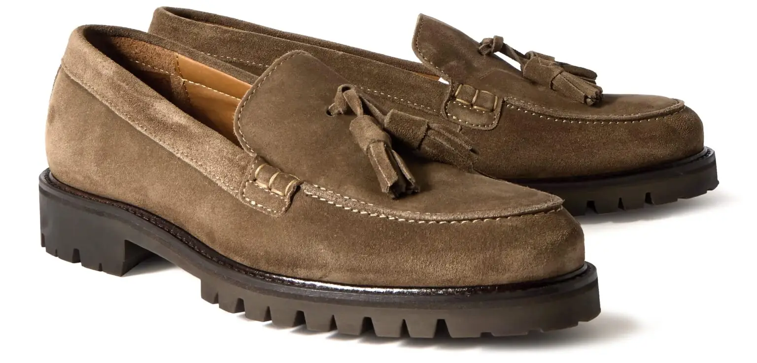 Mr P. Tasselled loafer