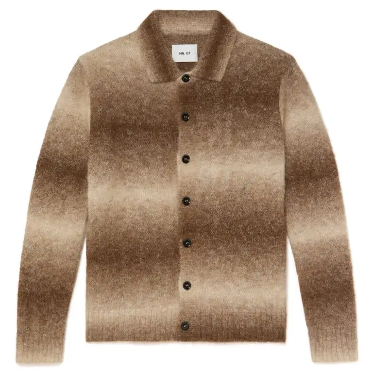 NN07 Alpaca-blend cardigan